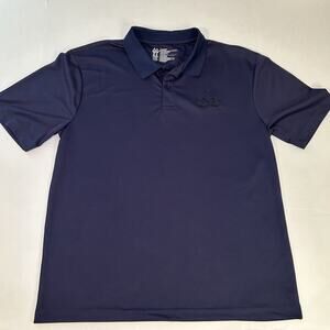 ￼RealTree Polo T-Shirt Blue Men Sz Large Tagless ￼ Embroidered‎ Logo Lightweight